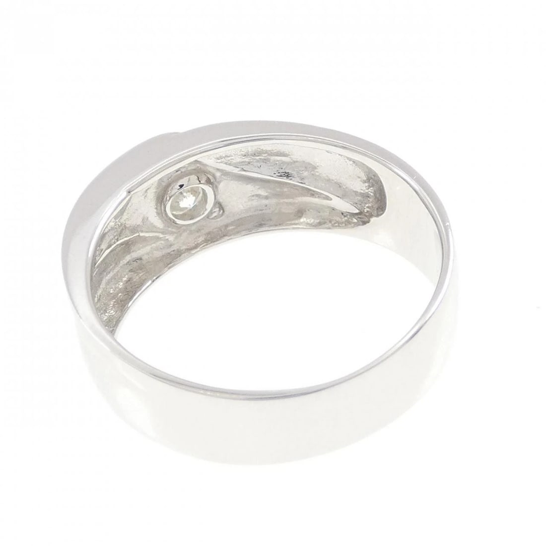 K18WG DIAMOND RING - 3