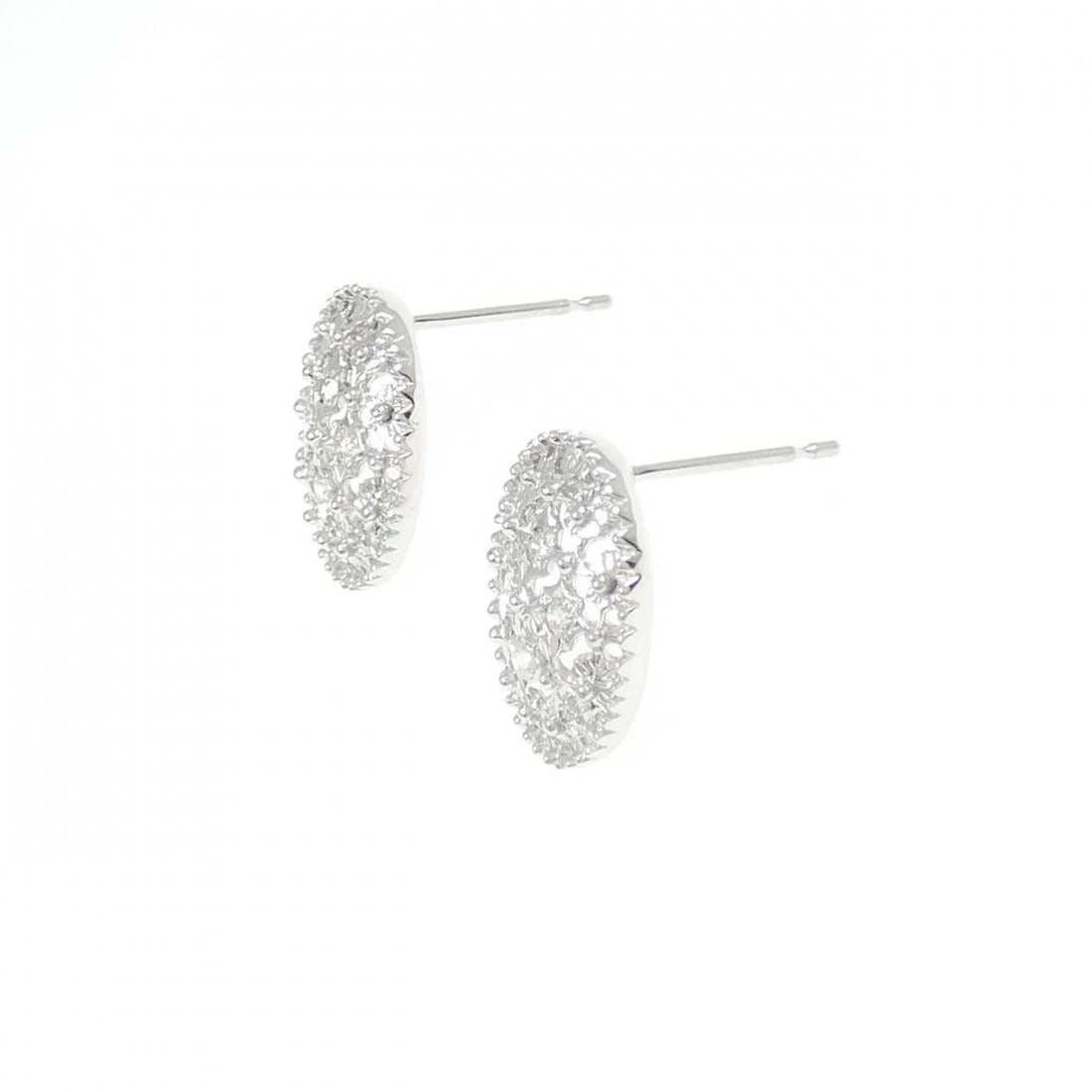 K18WG DIAMOND PIERCE - 2