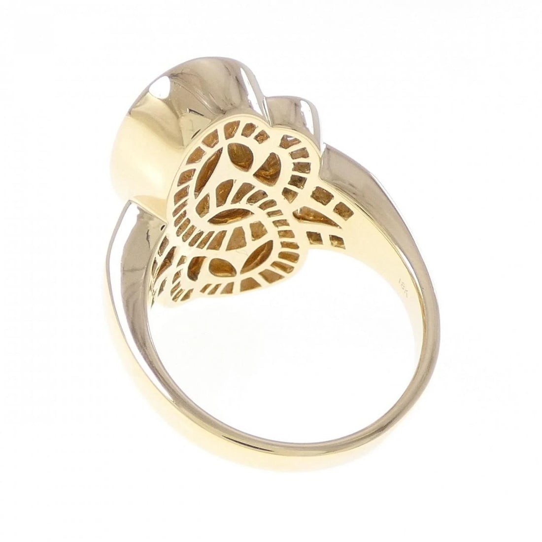 18KYG DIAMOND RING - 3