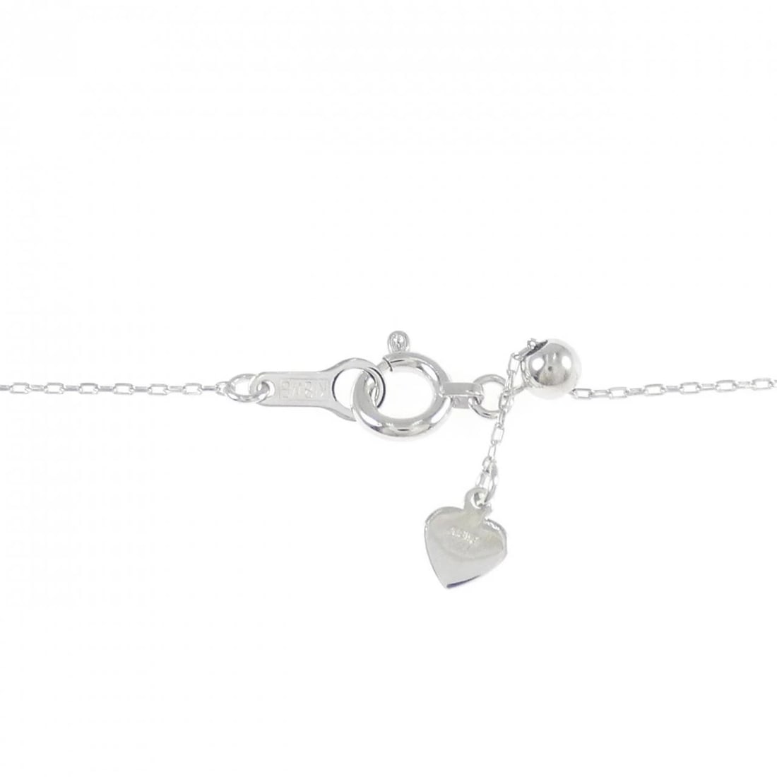 750WG/K18WG RUBY NECKLACE - 4