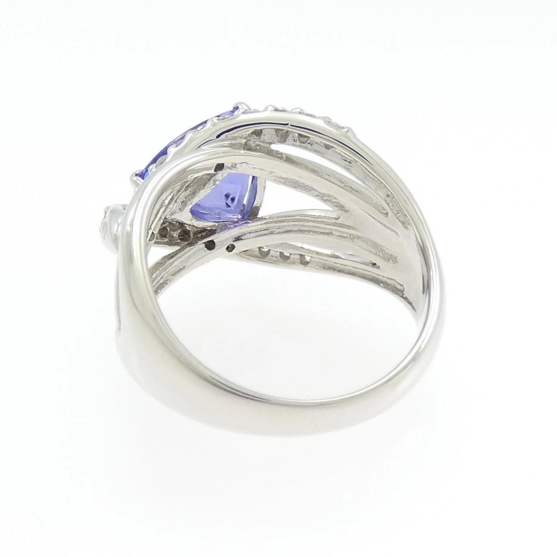 PT900 TANZANITE RING - 2