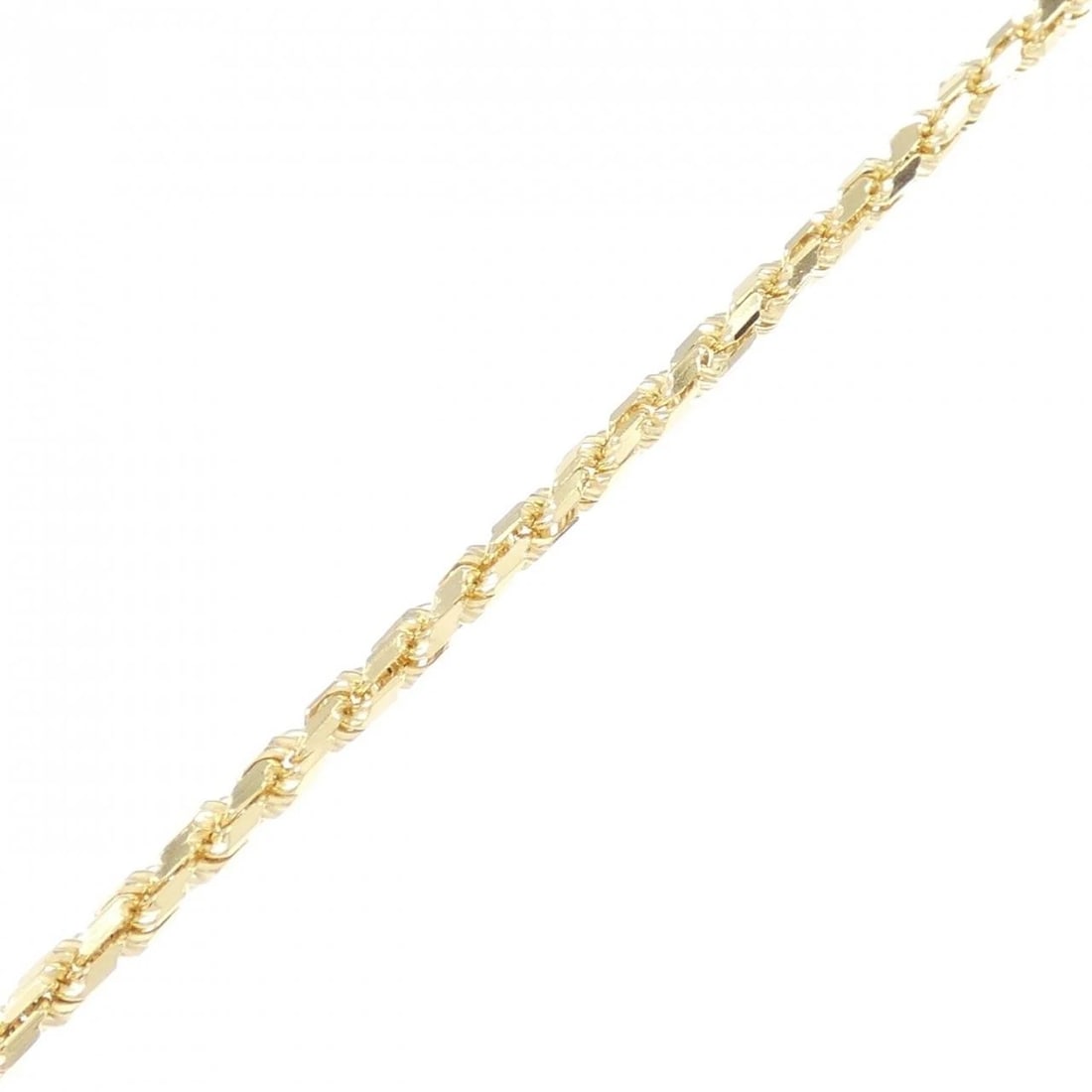 750YG BRACELET: 750YG bracelet Brand: Unbranded Type: bracelet Material: 750YG, Color: yellow gold Size: Actual Size Max width approx: 2.6mm 19cm Accessories: None Accessories Notice: When purchasing pre-owned