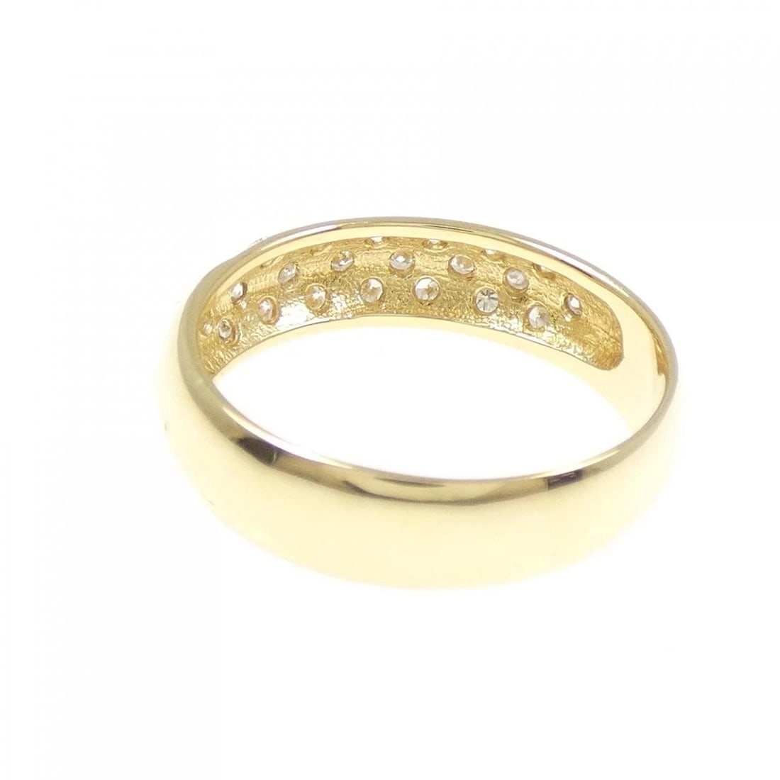 K18YG DIAMOND RING - 2