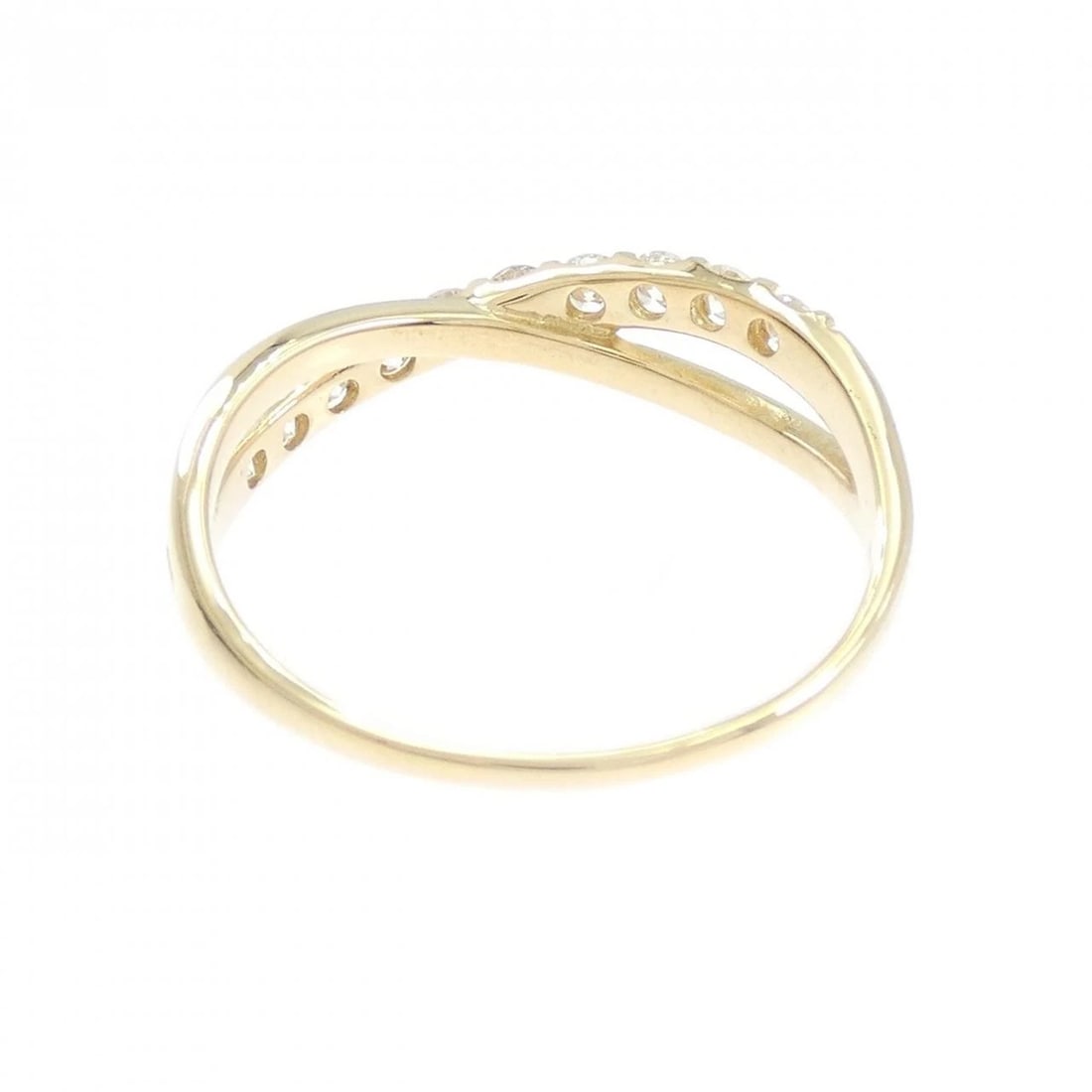 K18YG DIAMOND RING - 3