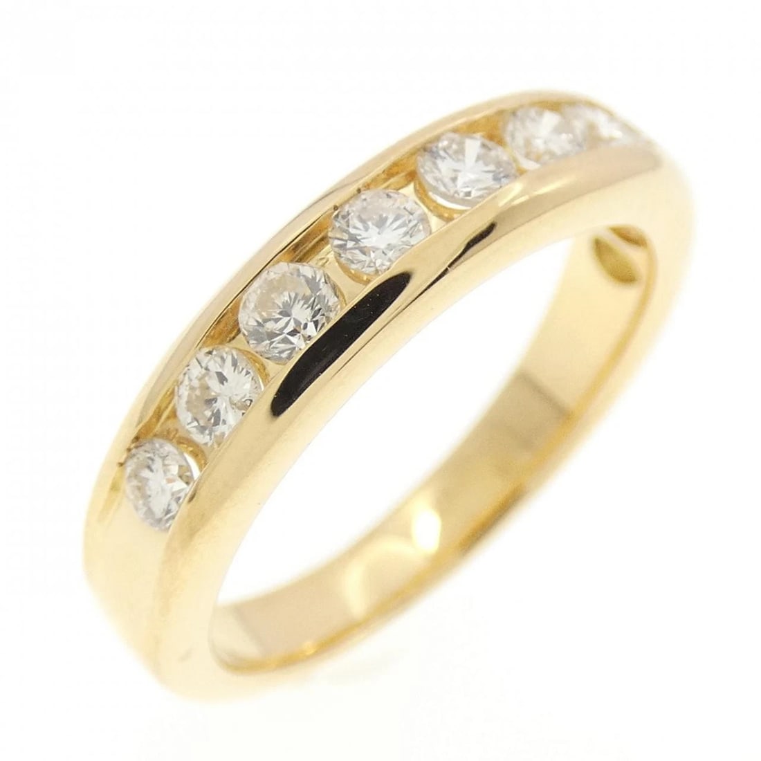 K18YG DIAMOND RING: K18YG Diamond Ring Brand: Unbranded Type: Diamond Ring Material: K18YG, Main Stone/Creation Natural Color: yellow gold Size: US4 Accessories: None Accessories Notice: When purchasing pre-owned goods,