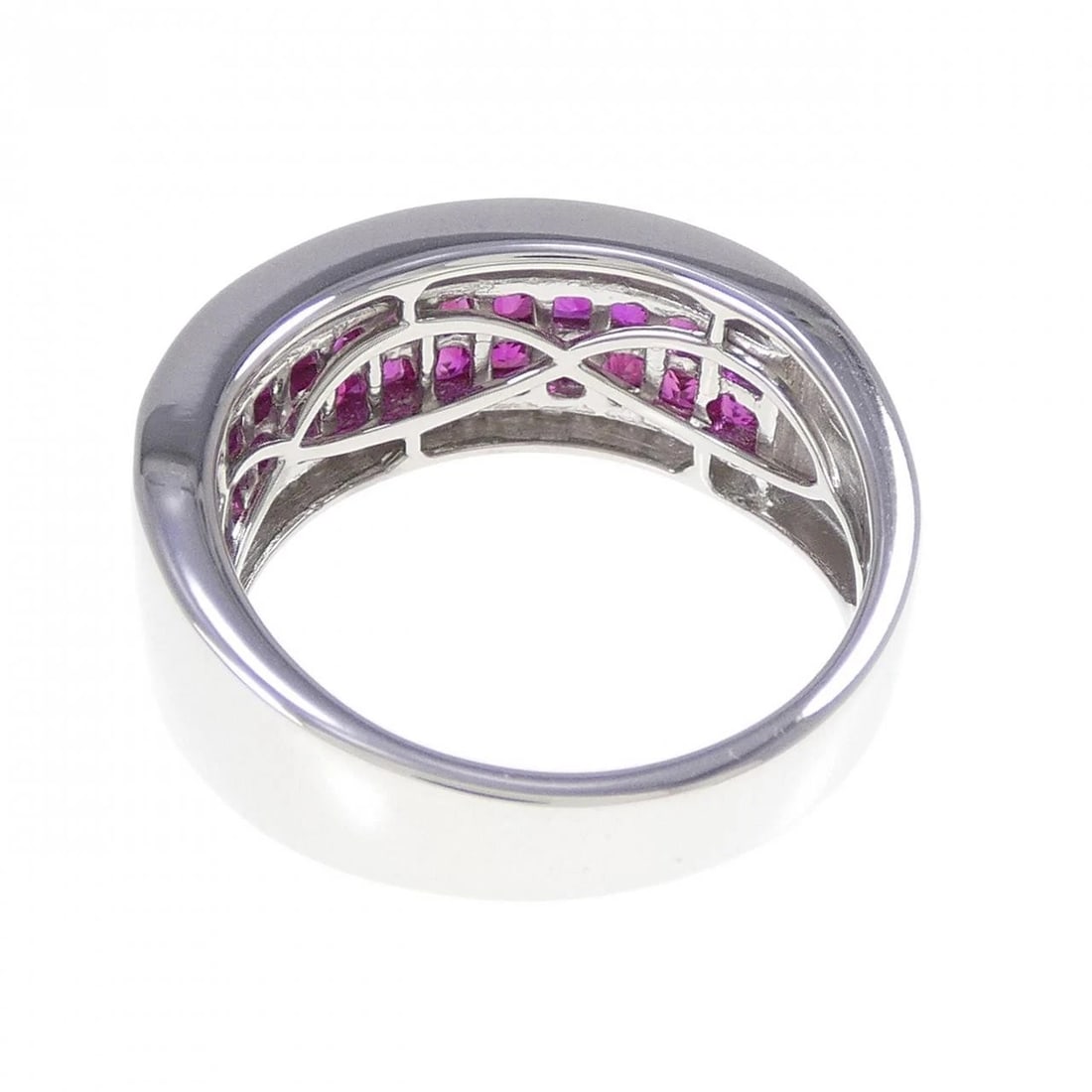 K18WG RUBY RING - 3