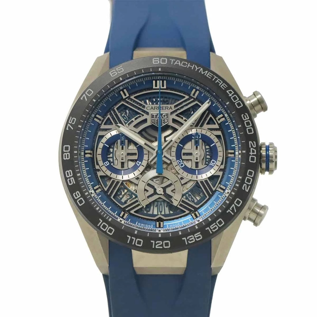 TAG HEUER CARRERA EXTREME SPORT AUTOMATIC WATCH: TAG Heuer Carrera Extreme Sport Automatic Watch Brand: TAG Heuer Type: Wristwatch Material: Case:Titanium,CeramicBracelet:Rubber Color: Dial color None Size: CaseSize Length 50mm(included lag) CaseSiz