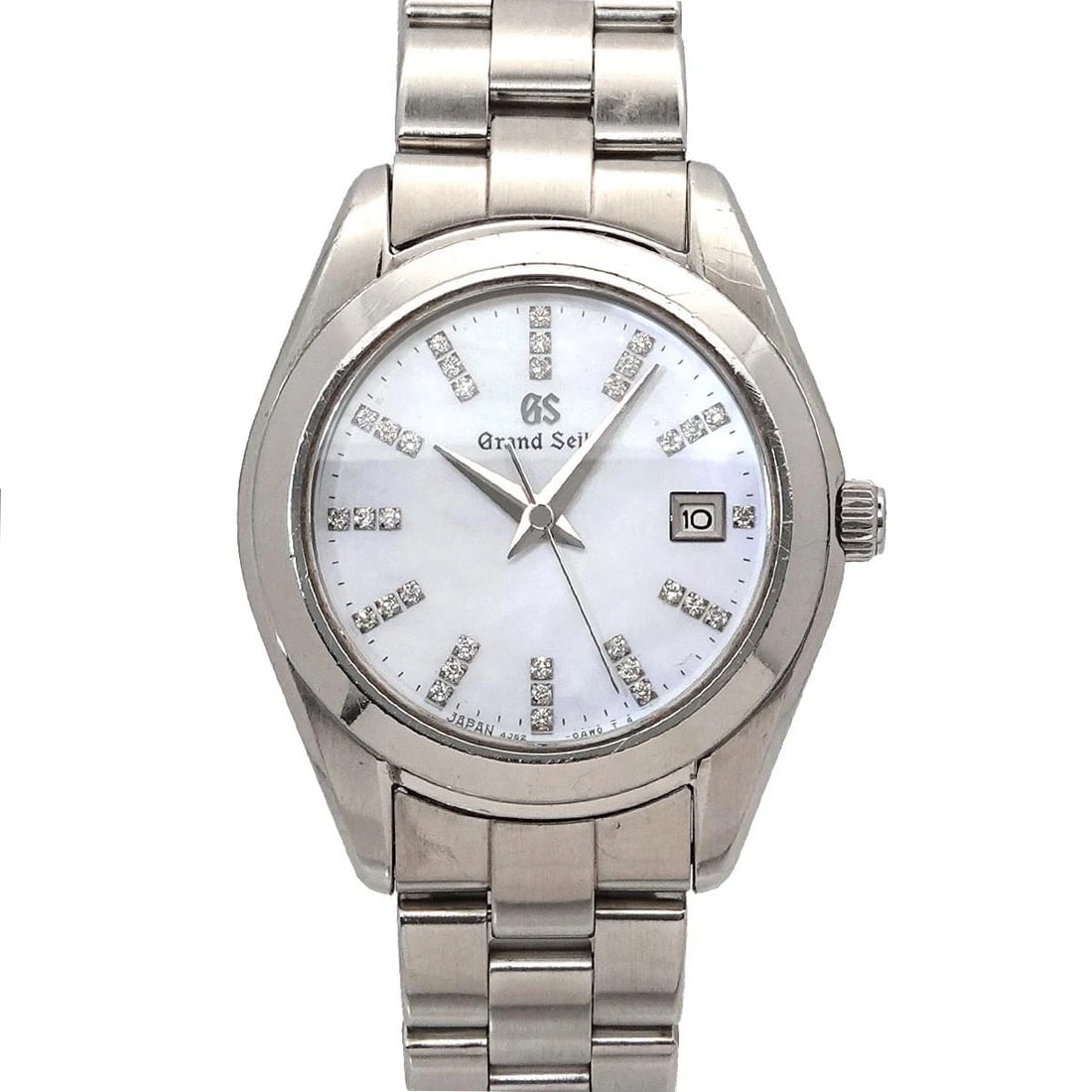 GRAND SEIKO HERITAGE COLLECTION WHITE DIAL WATCH: GRAND SEIKO Heritage Collection White Dial Watch Brand: GRAND SEIKO Type: Wristwatch Material: Case:Stainless steel Bracelet:Stainless steel Color: Dial color White Shell Size: CaseSize Length 35mm(in