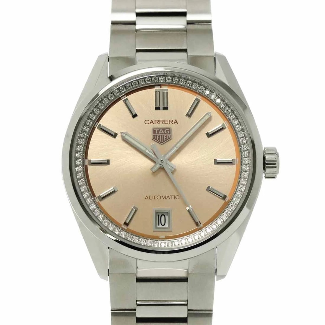 TAG HEUER CARRERA DIAMOND DATE AUTOMATIC WATCH (1 of 2)