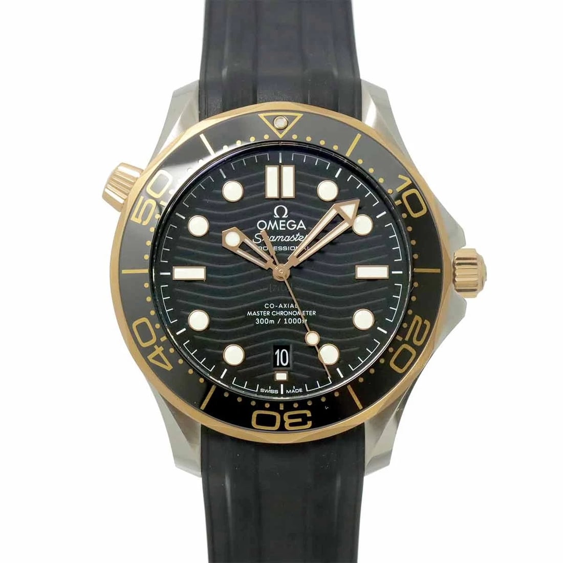 OMEGA SEAMASTER DIVER AUTOMATIC WATCH: OMEGA Seamaster Diver Automatic Watch Brand: OMEGA Type: Wristwatch Material: Case:Stainless steel,750 Pink Gold Bracelet:Rubber,Stainless steel Color: Dial color None Size: CaseSize Length 50mm(inclu