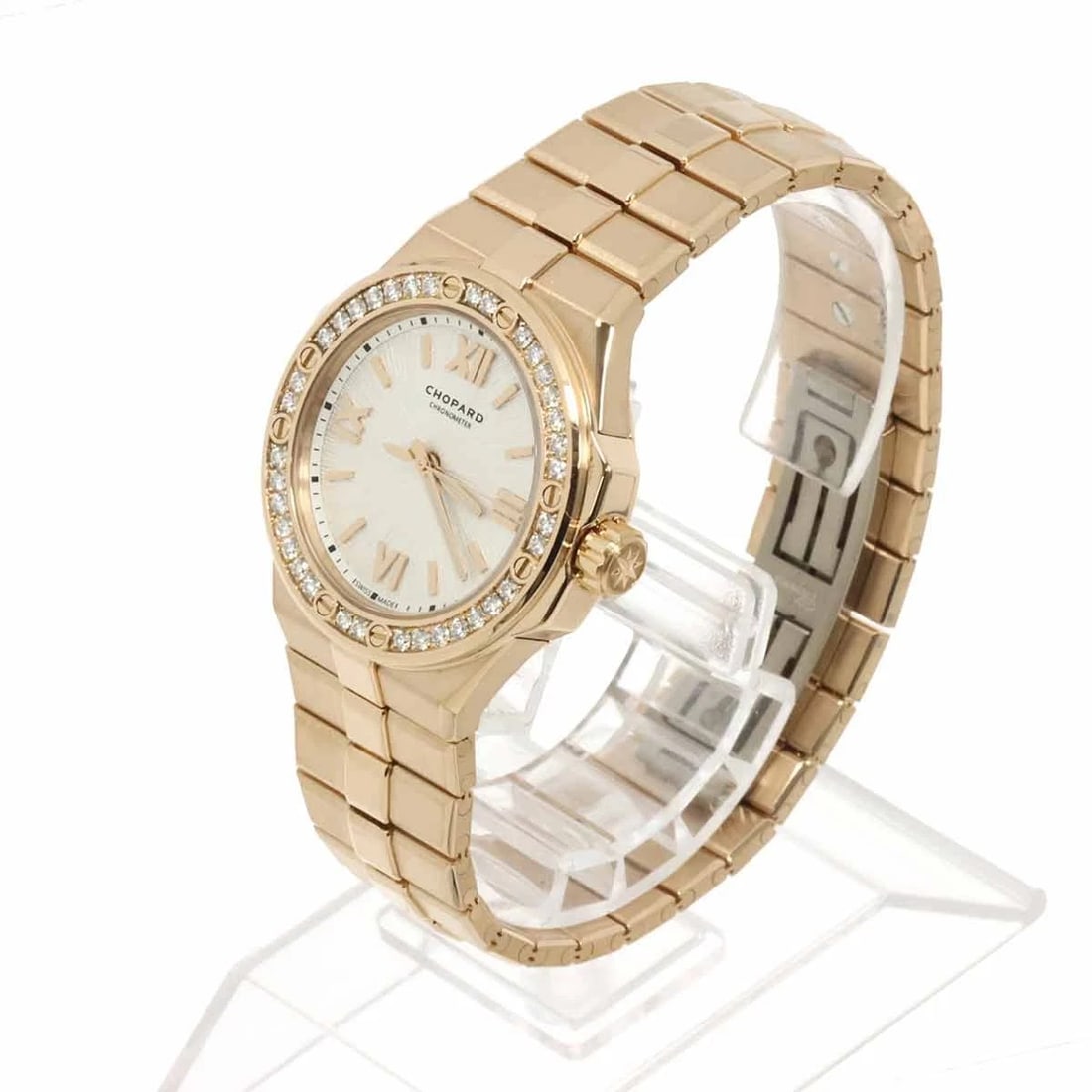 CHOPARD ALPINE EAGLE DIAMOND AUTOMATIC SILVER DIAL WATCH - 2