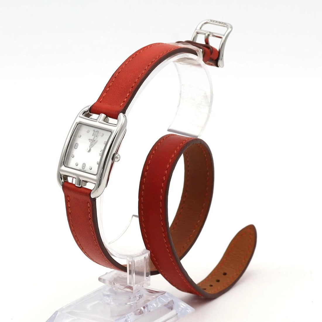 HERMES CAPE COD DOUBLE TOUR WATCH - 2