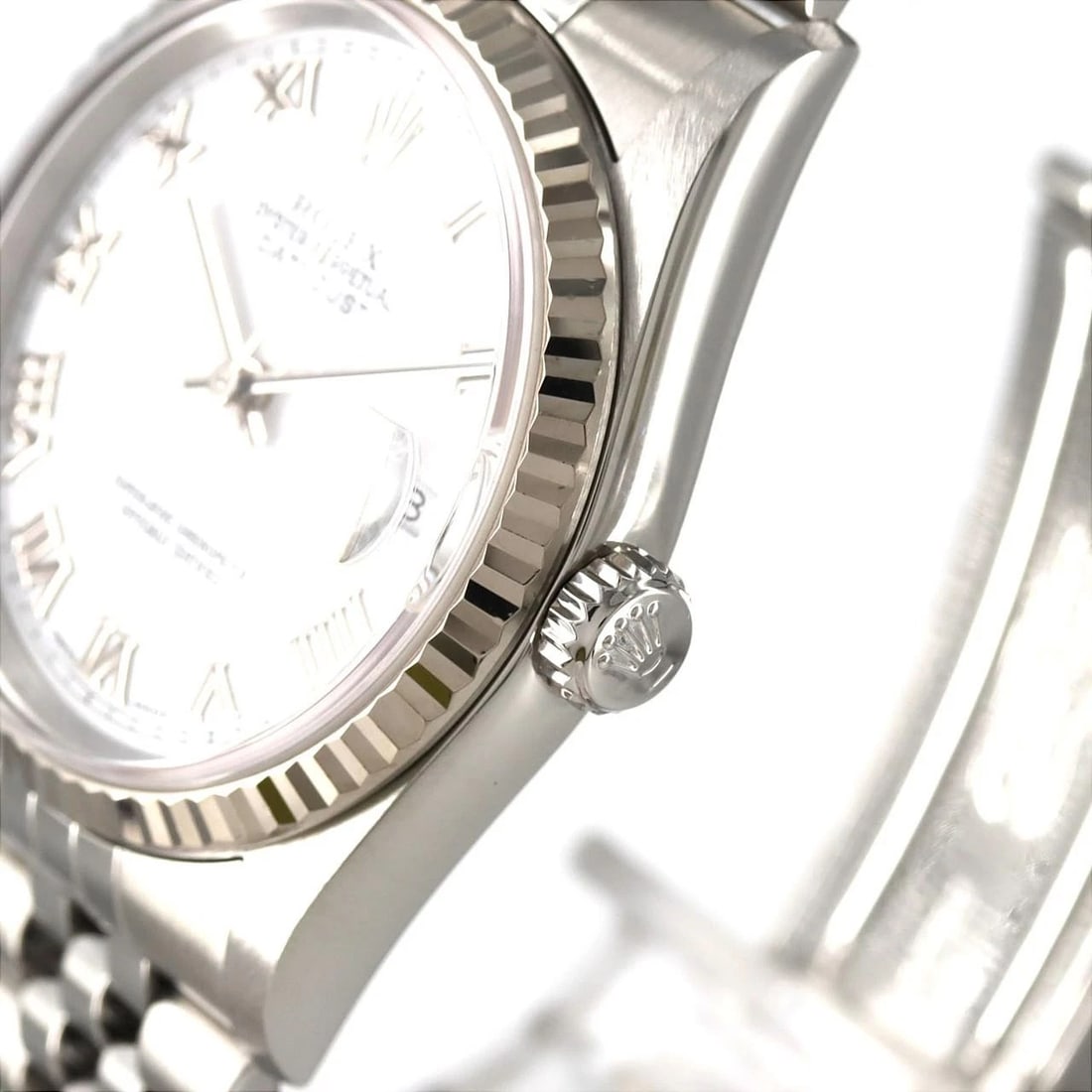 ROLEX DATEJUST MECHANICAL AUTOMATIC WATCH - 4
