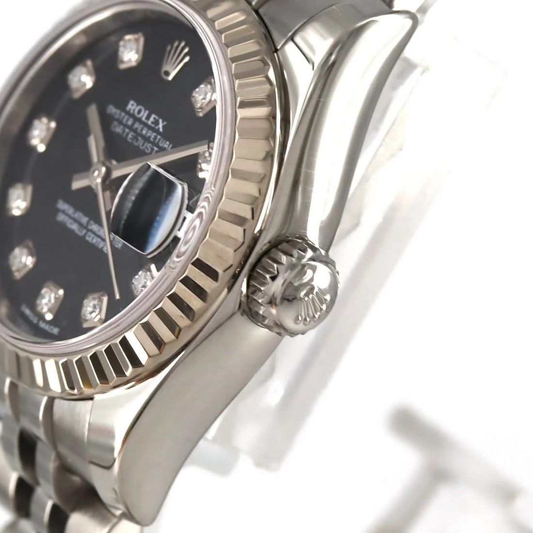 ROLEX DATEJUST MECHANICAL AUTOMATIC WATCH - 4