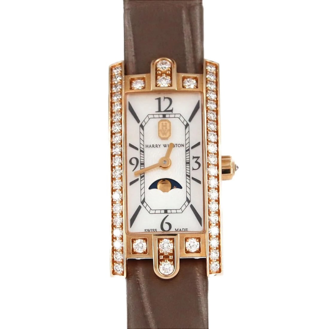 HARRY WINSTON AVENUE MINI MOONPHASE WATCH (1 of 4)