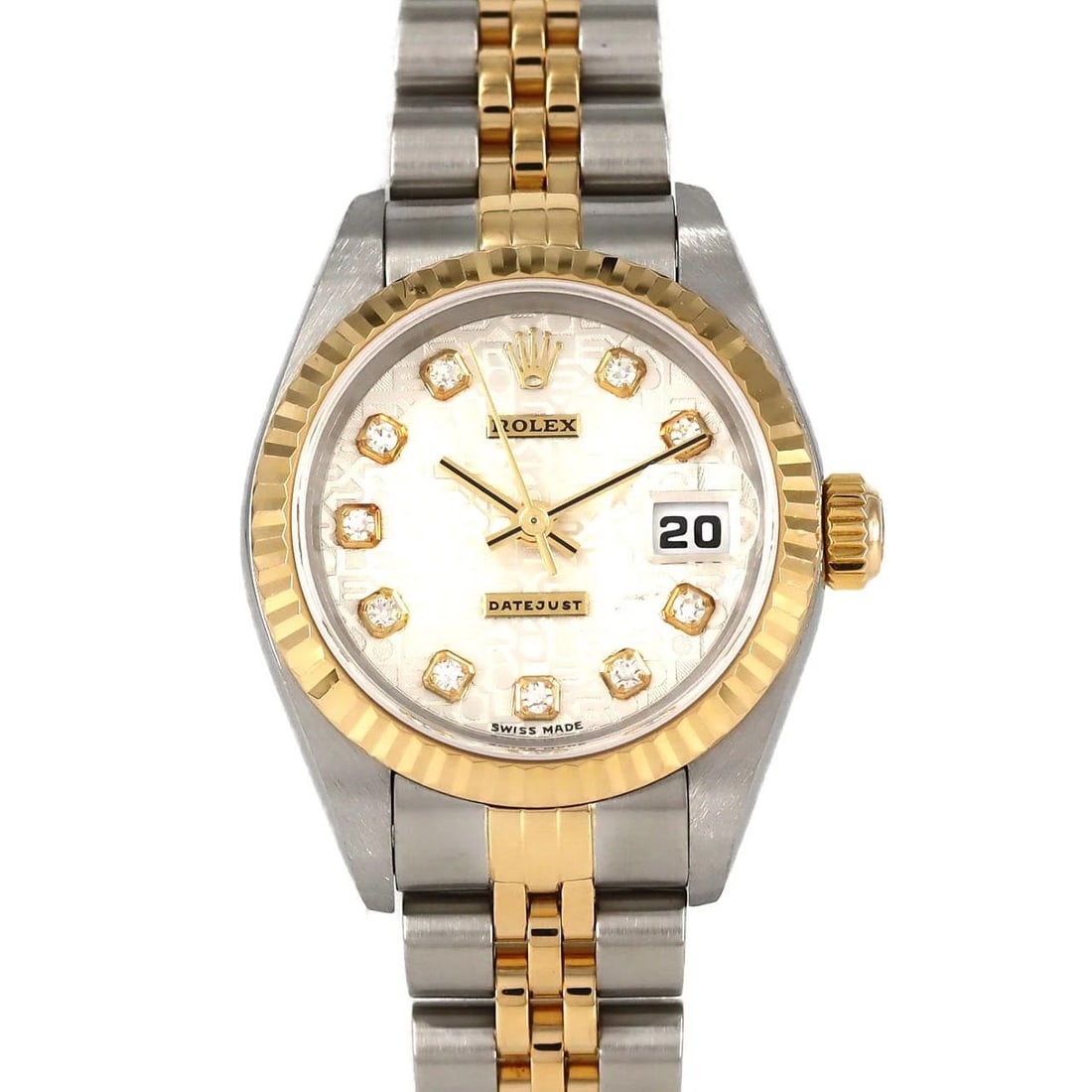 ROLEX DATEJUST SSXYG MECHANICAL AUTOMATIC WATCH: Rolex Datejust SSxYG Mechanical Automatic Watch Brand: ROLEX Type: Wrist watch Material: Case: Stainless steel x yellow gold Bracelet: Stainless steel x yellow gold Color: Dial Color: Silver