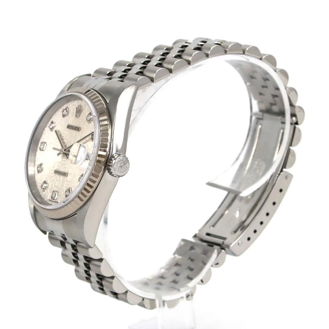 ROLEX DATEJUST MECHANICAL AUTOMATIC WATCH - 2