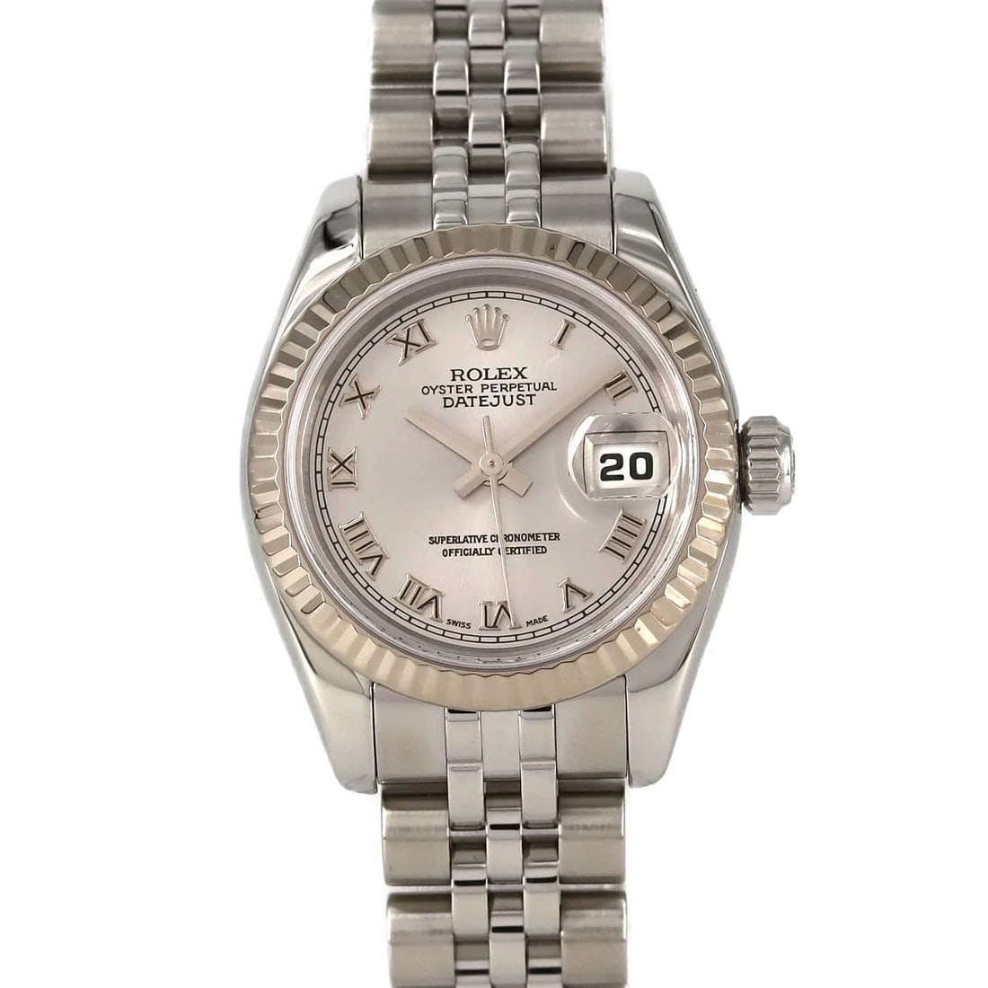 ROLEX DATEJUST MECHANICAL AUTOMATIC WATCH: Rolex Datejust Mechanical Automatic Watch Brand: ROLEX Type: Wrist watch Material: Case: Stainless Steel Breath: Stainless Steel Color: Dial color gray Size: Case diameter: Approx. 26mm Max wrist