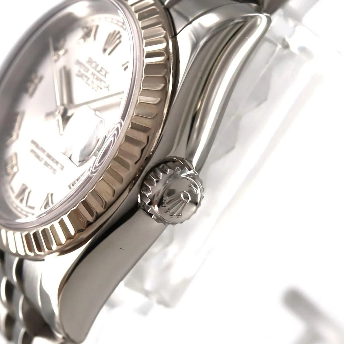 ROLEX DATEJUST MECHANICAL AUTOMATIC WATCH - 4