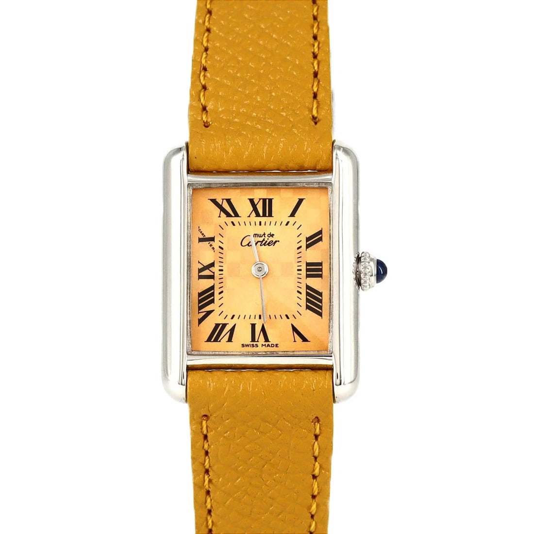 CARTIER MUST TANK SILVER QUARTZ WATCH (1 of 5)