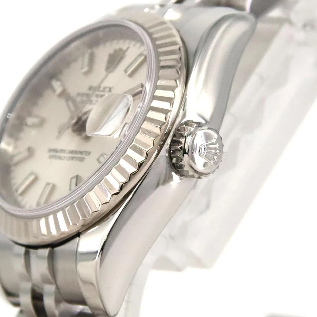 ROLEX DATEJUST MECHANICAL AUTOMATIC WATCH - 4