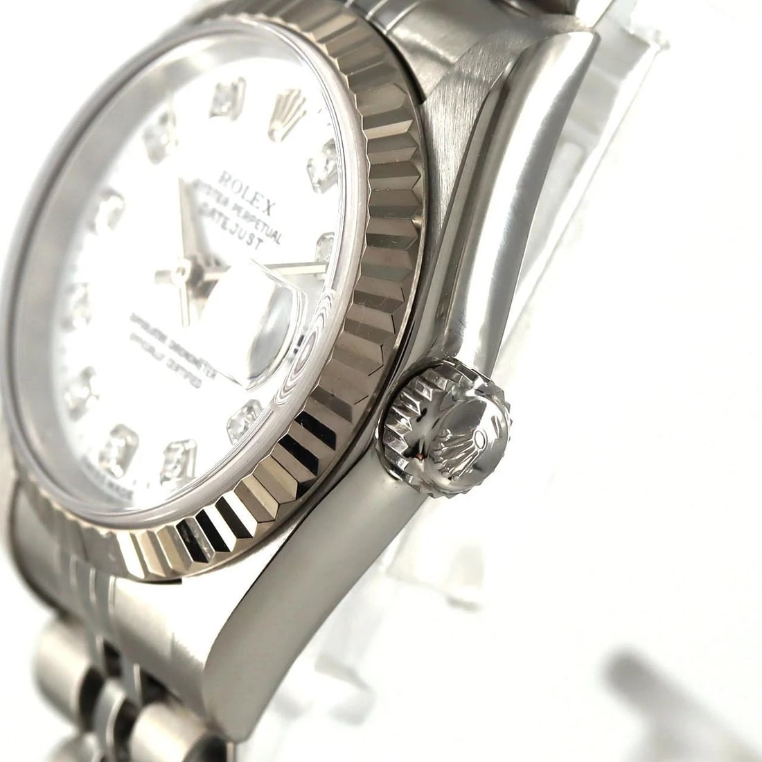 ROLEX DATEJUST MECHANICAL AUTOMATIC WATCH - 4