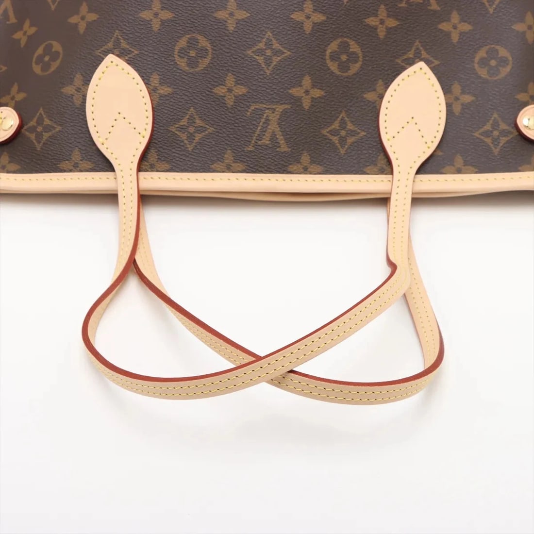LOUIS VUITTON MONOGRAM NEVERFULL PM BROWN - 5
