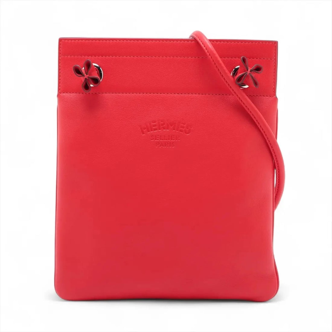 HERMES ALINE MINI VEAU SIKKIM ROUGE DE COEUR (1 of 5)