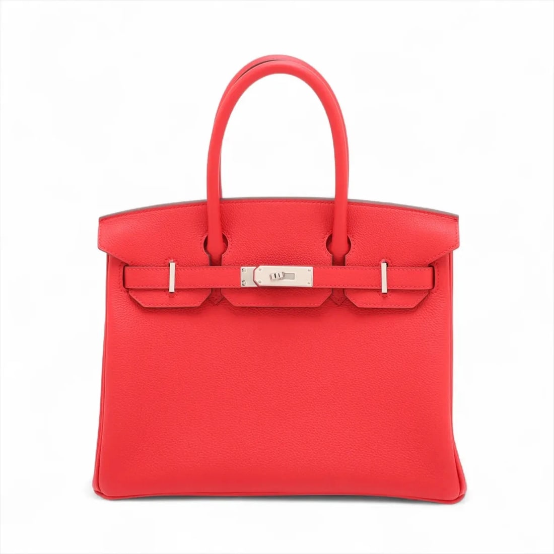 HERMES BIRKIN 30 LE TOURNAY TOGO ROUGE DE COEUR SILVER (1 of 6)