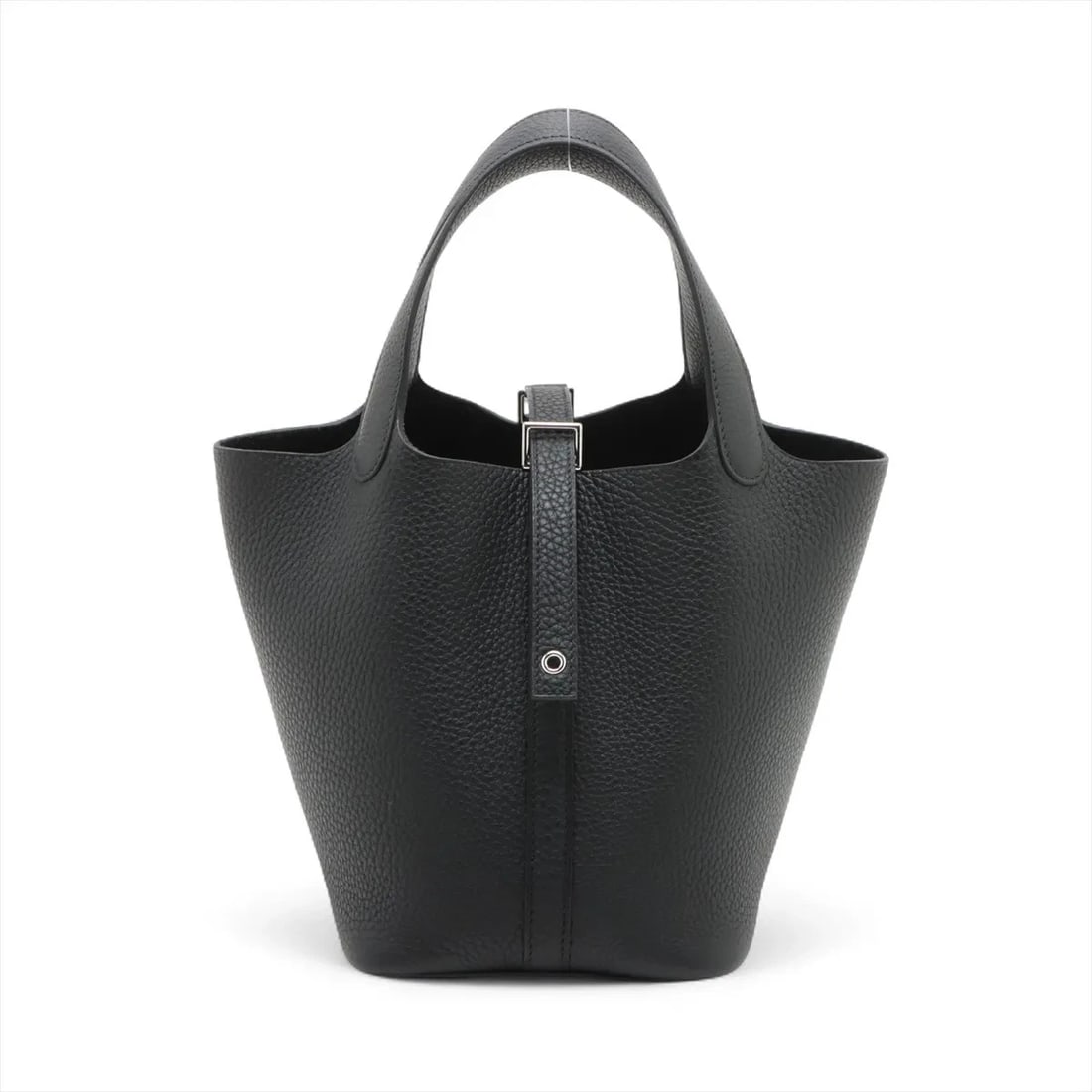 HERMES PICOTIN LOCK 18 PM TAURILLON CLEMENCE BLACK: Hermes Picotin Lock 18 PM Taurillon Clemence Black Brand: Hermès Type: Hand bag Material: Taurillon Clemence Color: Black Size: Height:7.3inchLength:7.3inchDepth:5.3inch Accessories: None