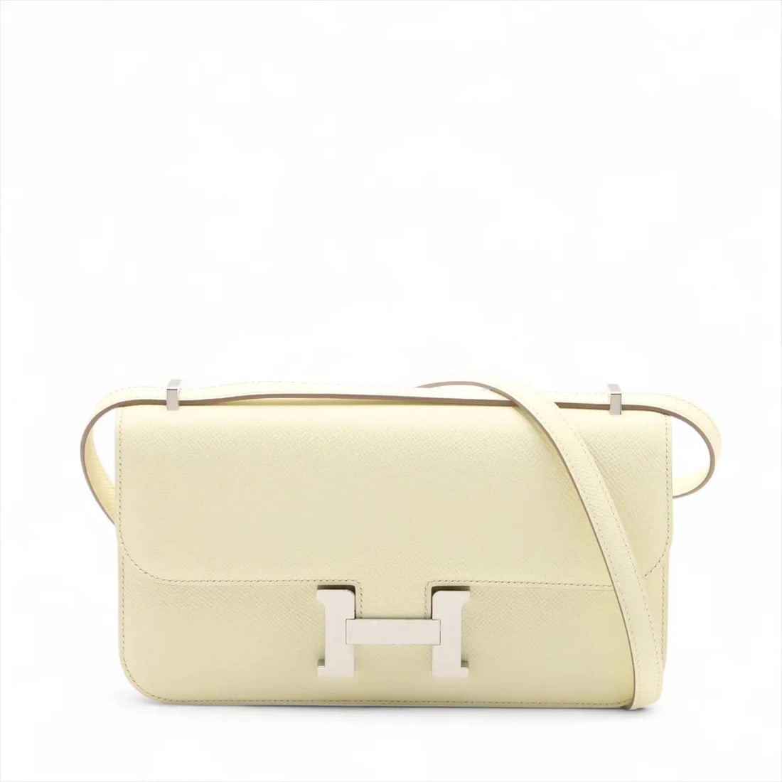HERMES CONSTANCE ELAN MIROIR VEAU EPSOM: Hermes Constance Elan Miroir Veau Epsom Brand: Hermès Type: Shoulder bag Material: Veau Epsom Color: Joanne Milton Size: Height:5.1inchLength:9.4inchDepth:1.4inch Accessories: None Accesso