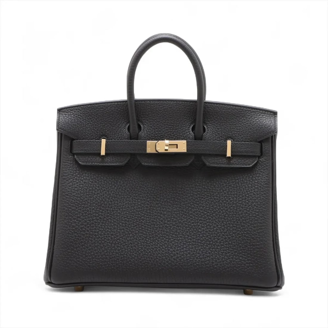 HERMES BIRKIN 25 LE TOURNAY TOGO BLACK: Hermes Birkin 25 Le Tournay Togo Black Brand: Hermès Type: Hand bag Material: Togo Color: Black Size: Height:7.7inch Length:10.0inch Depth:5.3inch Handle height:2.6inch Accessories: None A