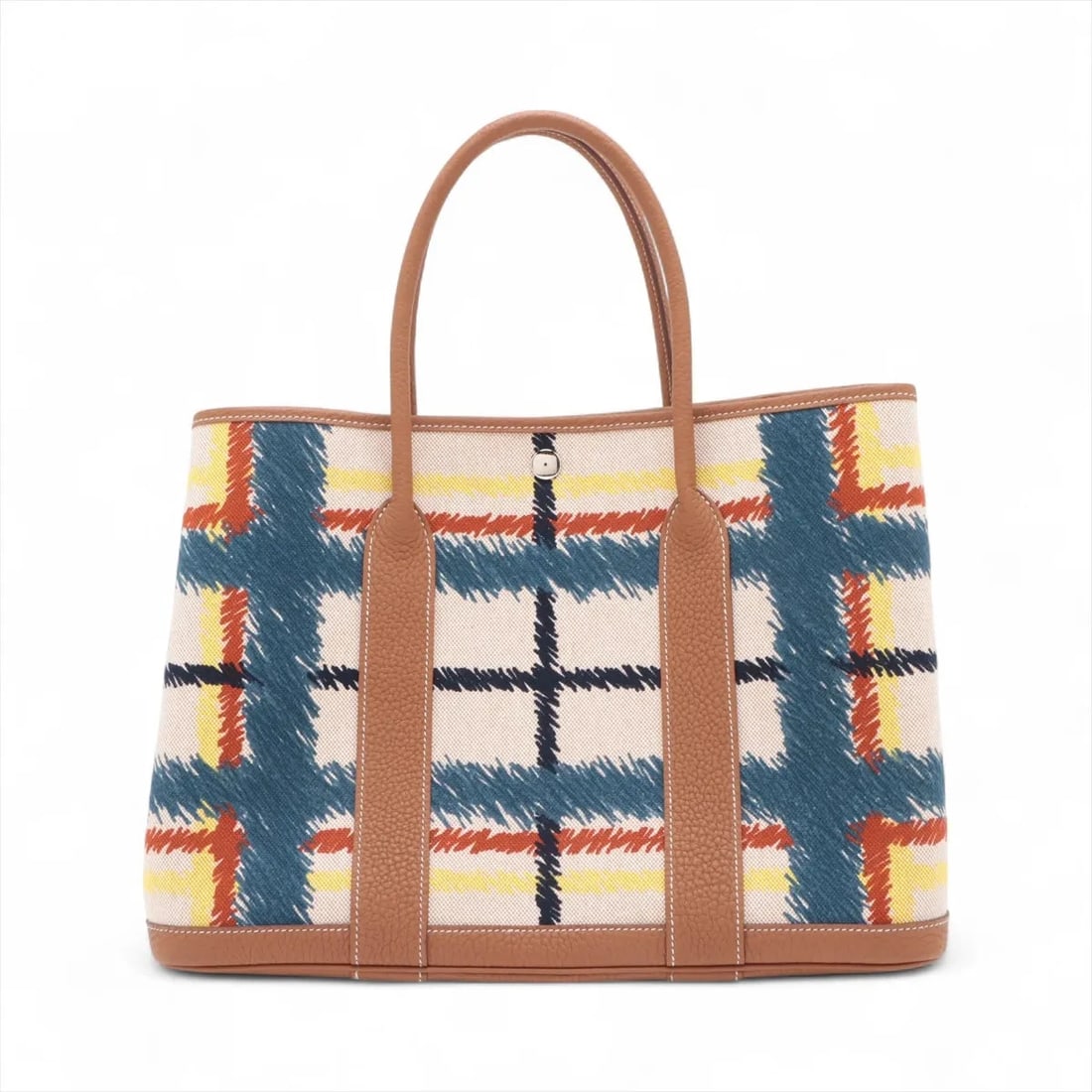 HERMES GARDEN PARTY 36 PM TWIRL ASH X NEGONDA: Hermes garden party 36 PM Twirl Ash x Negonda Brand: Hermès Type: Tote bag Material: Twirl Ash x Negonda Color: Multicolor Size: Height:10.4inch Length:14.4inch Depth:6.9inch Handle height:5.7inch