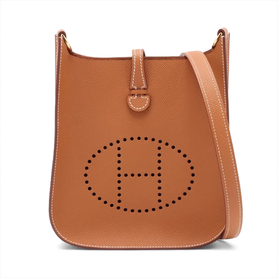 HERMES EVELYNE SERIE 16 TPM VEAU EPSOM GOLD (1 of 4)