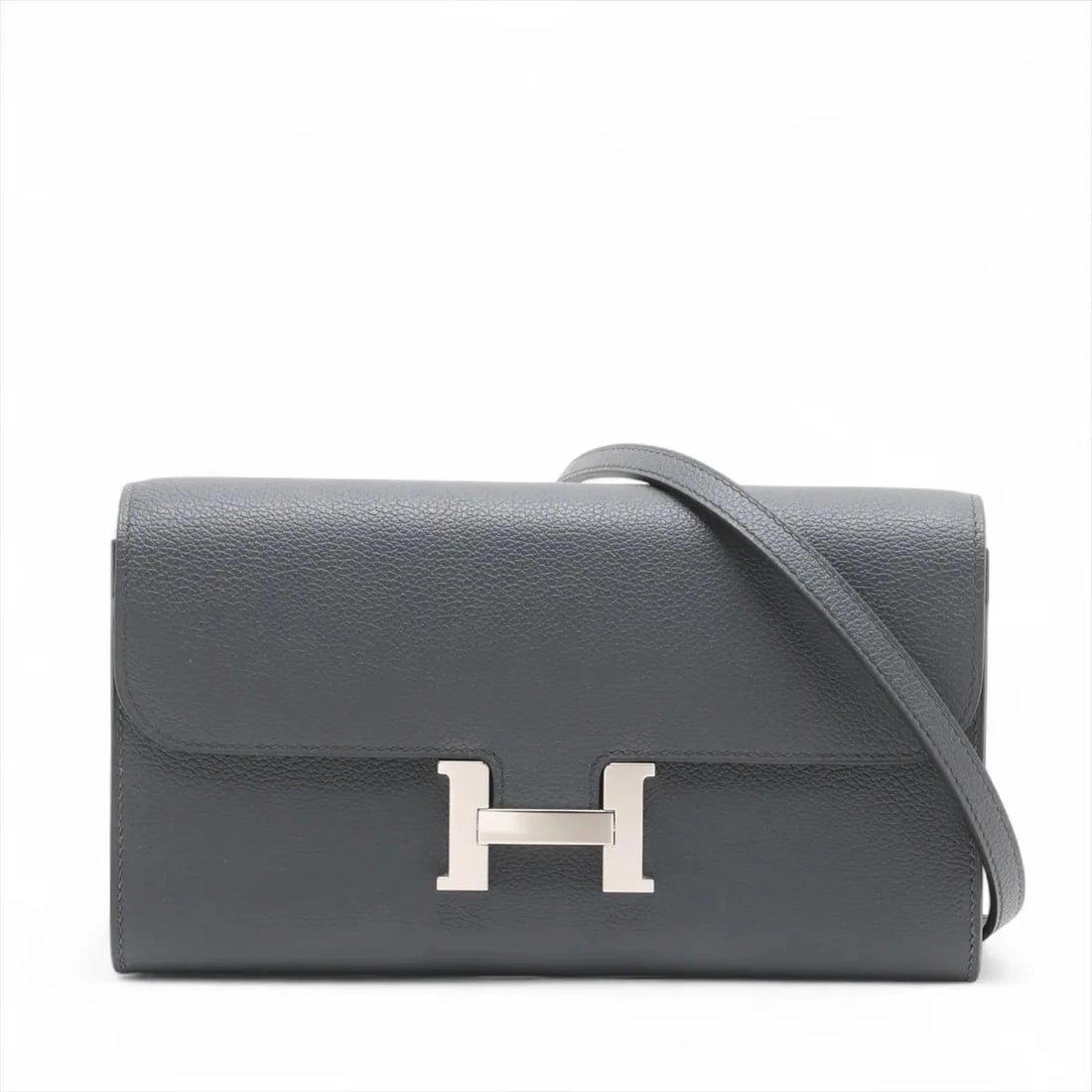 HERMES CONSTANCE LONG TOGO EVERCOLOR VEAL MANGROVE: Hermes Constance Long Togo Evercolor Veal Mangrove Brand: Hermès Type: Shoulder bag Material: Evercolor Color: Veal Mangrove Size: Height:4.7inchLength:8.1inchDepth:1.2inch Accessories: None <