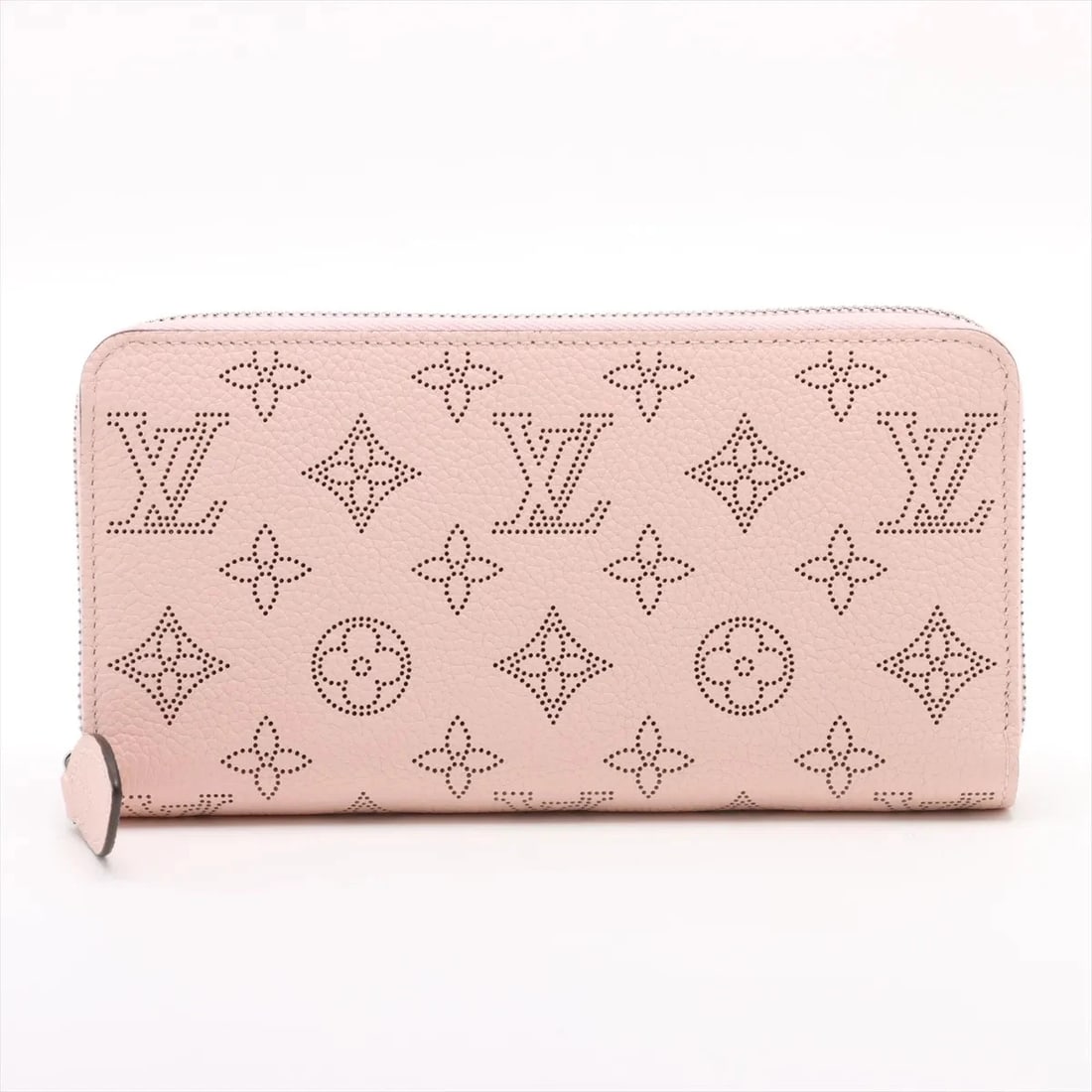 LOUIS VUITTON MAHINA ZIPPY WALLET ROSE JASMINE: Louis Vuitton Mahina Zippy Wallet rose jasmine Brand: Louis Vuitton Type: Long Wallet Material: none Color: rose jasmine Size: Height:4.1inchLength:7.7inchDepth:1.0inch Accessories: None A