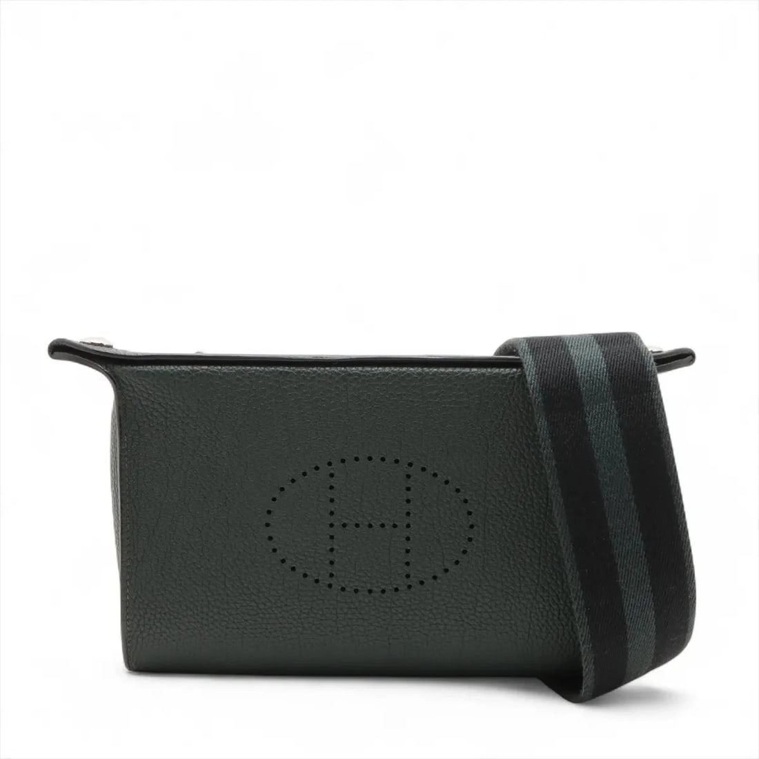 HERMES VIDE POCHES TOGO NEWVALE FONCÉE: Hermes Vide Poches Togo Newvale Foncée Brand: Hermès Type: Shoulder bag Material: Togo Color: Newvale Foncée Size: Height:5.7inchLength:8.1inchDepth:1.6inch Accessories: None Accessories N