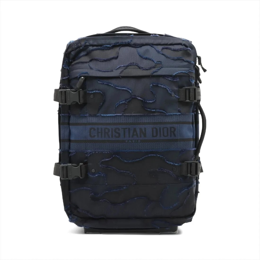 CHRISTIAN DIOR CANVAS CARRY CASE NAVY BLUE: Christian Dior canvas Carry case Navy Blue Brand: Christian Dior Type: Carry case Material: canvas Color: Navy Blue Size: Height:18.3inchLength:12.0inchDepth:6.3inch Accessories: None Acce