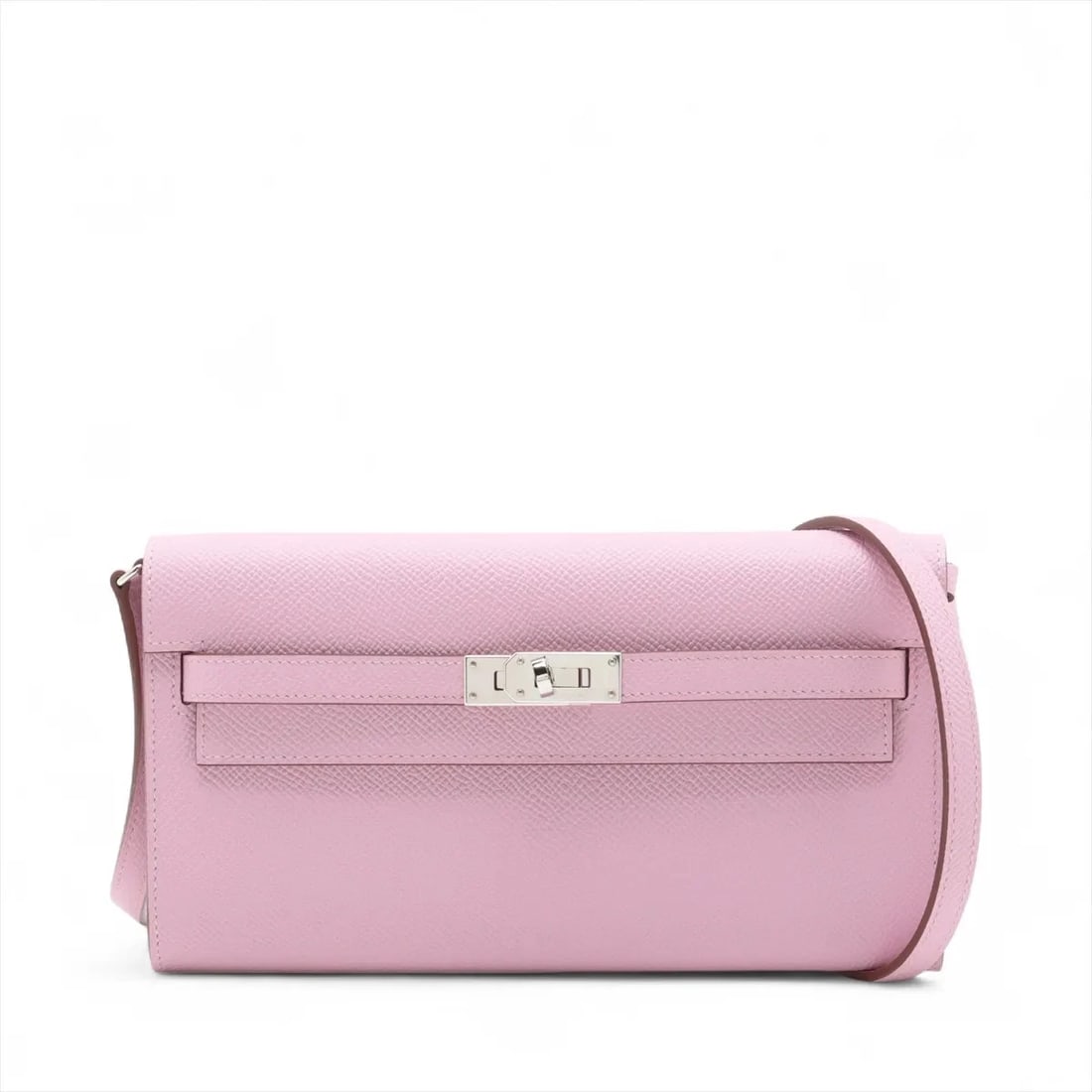 HERMES KELLY WALLET TOGO VEAU EPSOM MAUVE SYLVESTRE: Hermes Kelly Wallet Togo Veau Epsom Mauve sylvestre Brand: Hermès Type: Shoulder bag Material: Veau Epsom Color: Mauve sylvestre Size: Height:4.5inchLength:8.1inchDepth:1.0inch Accessories: None <