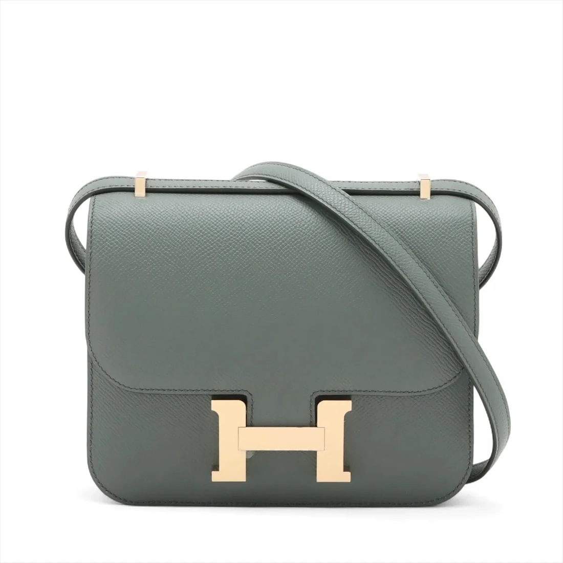 HERMES CONSTANCE 3 MINI 18 MIROIR VEAU EPSOM VEIL ALMOND (1 of 5)