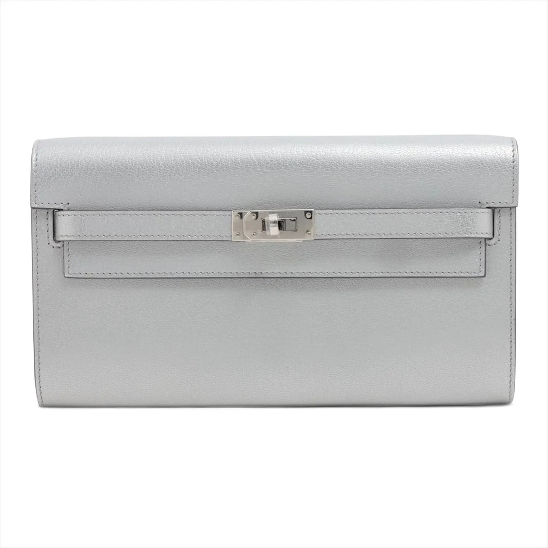 HERMES KELLY WALLET TOGO CHÈVRE SHAMUKIRA LONG WALLET: Hermes Kelly Wallet Togo Chèvre Shamukira Long Wallet Brand: Hermès Type: Long Wallet Material: Chèvre Shamukira Color: Chèvre Shamukira Size: Height:4.3inchLength:7.9inchDepth:1.2inch Accessories