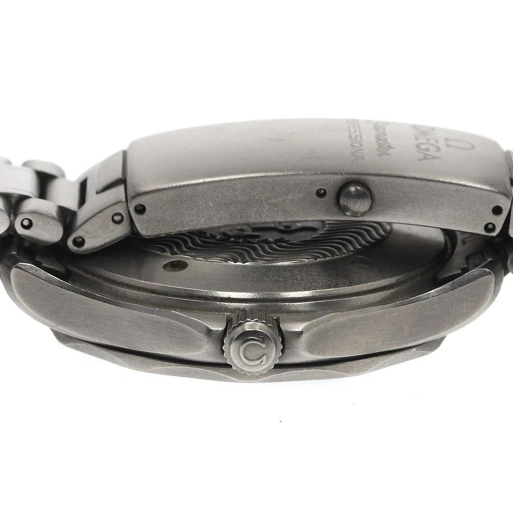 OMEGA SEAMASTERDATE BLACK AUTOMATIC WATCH - 3