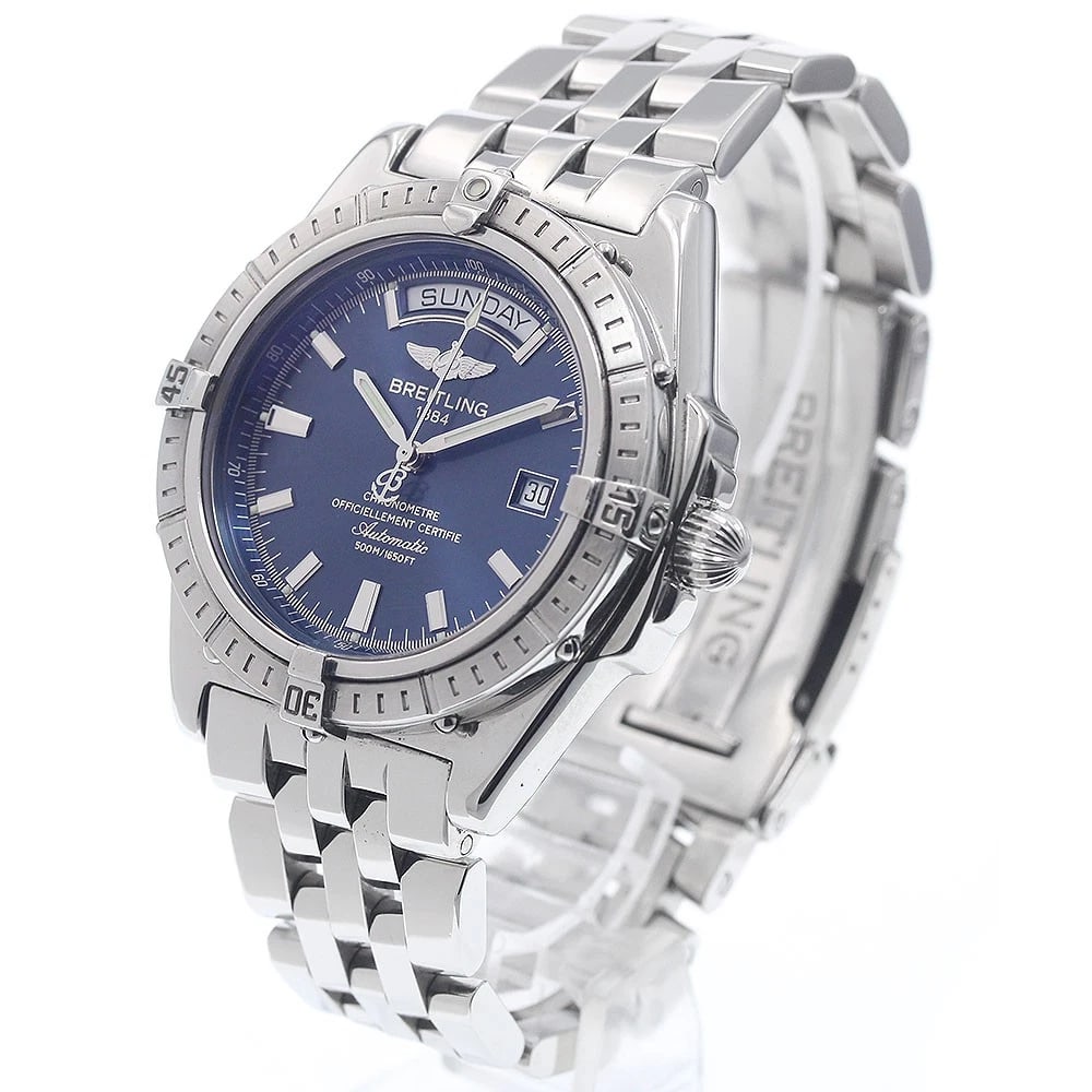 BREITLING DATE NAVY AUTOMATIC WATCH - 2