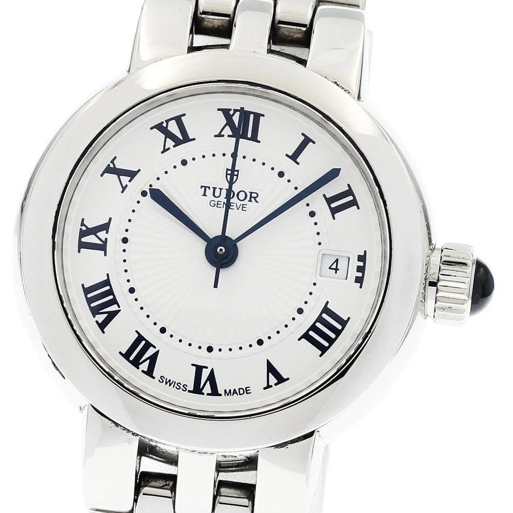 TUDOR CLAIRE DE ROSE DATE SILVER AUTOMATIC WATCH: TUDOR Claire de Rose Date Silver Automatic Watch Brand: TUDOR Type: Wristwatch Material: Band Material Stainless Steel, Case Material Stainless Steel Color: Band Color Silver, Dial ColorSilver, Case C