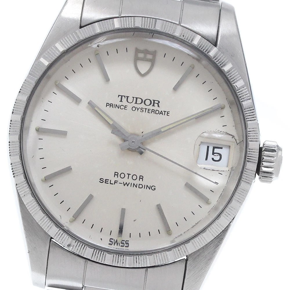 TUDOR PRINCE OYSTER DATE SILVER AUTOMATIC WATCH: TUDOR Prince Oyster Date Silver Automatic Watch Brand: TUDOR Type: Wristwatch Material: Band Material Stainless Steel, Case Material Stainless Steel Color: Band Color Silver, Dial ColorSilver, Case