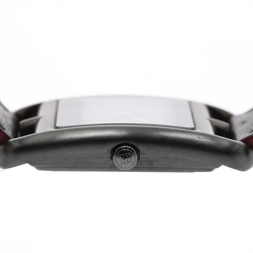 HERMES CAPE COD SHADOW BLACK QUARTZ WATCH - 4