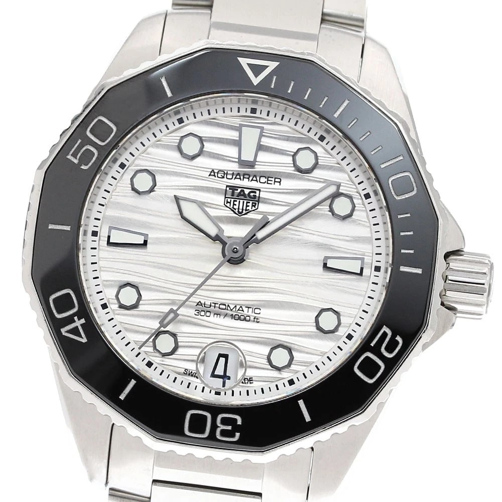 TAG HEUER AQUARACER PROFESSIONAL AUTOMATIC WATCH: TAG HEUER Aquaracer Professional Automatic Watch Brand: TAG HEUER Type: Wristwatch Material: Band Material Stainless Steel, Case Material Stainless Steel Color: Band Color Silver, Dial ColorSilver, Ca