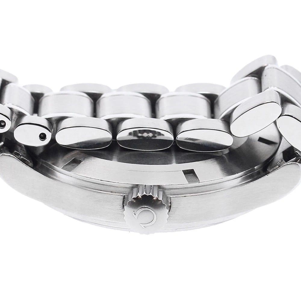 OMEGA CLASSIC DYNAMIC DATE BLACK AUTOMATIC WATCH - 4