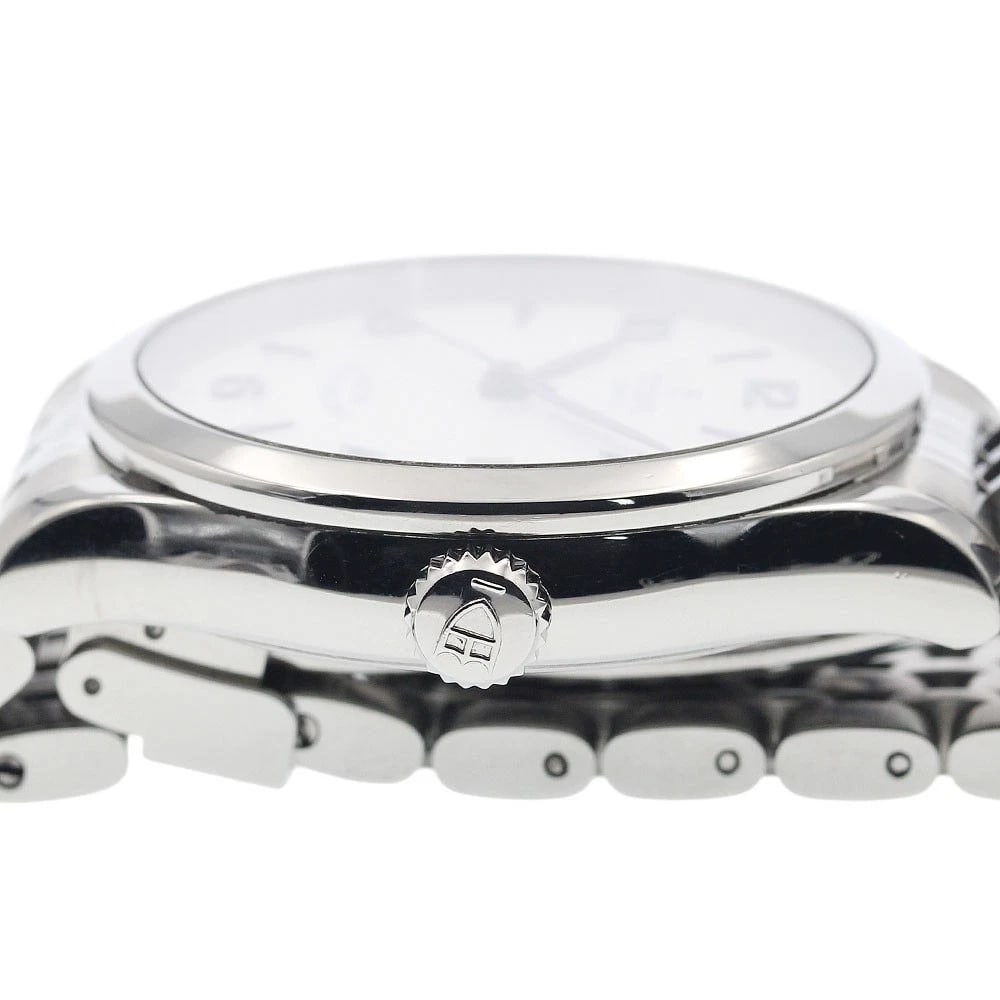 TUDOR DATE WHITE AUTOMATIC WATCH - 4