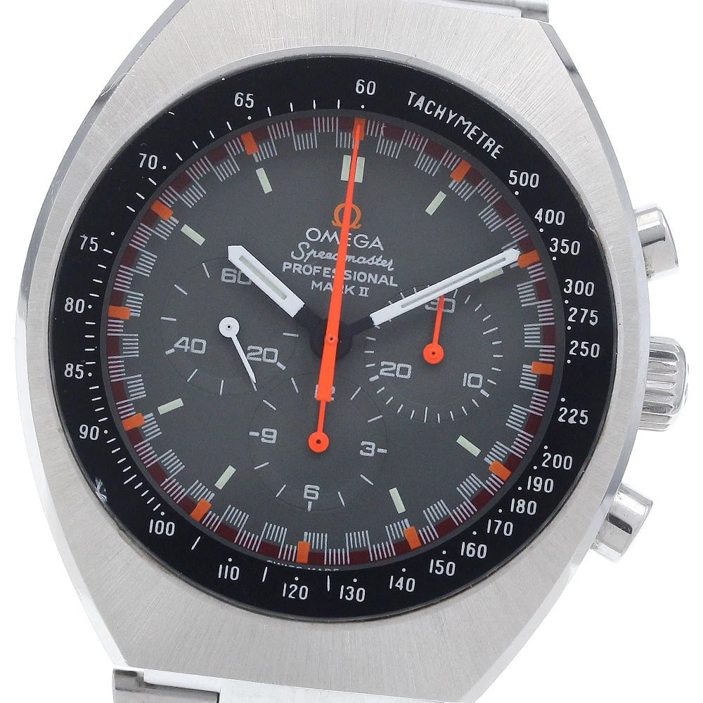 OMEGA SPEEDMASTER PROFESSIONAL WATCH: OMEGA Speedmaster Professional Watch Brand: OMEGA Type: Wristwatch Material: Band Material Stainless Steel, Case Material Stainless Steel Color: Band Color Silver, Dial Colorgray, Case ColorSilver Siz